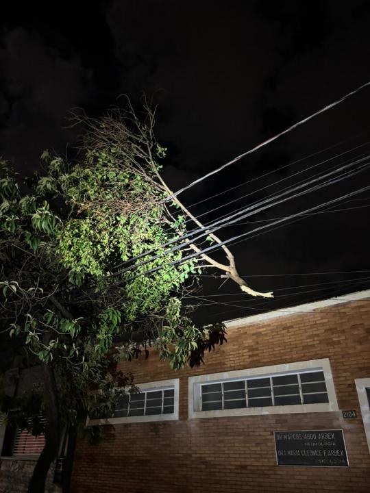 Foto 8 de 27 — Temporal volta a atingir Araraquara e provoca estragos em vários bairros; veja as fotos